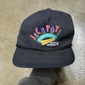 Vintage Casino Jackpot Morton Minnisota Snapback One Size Hat